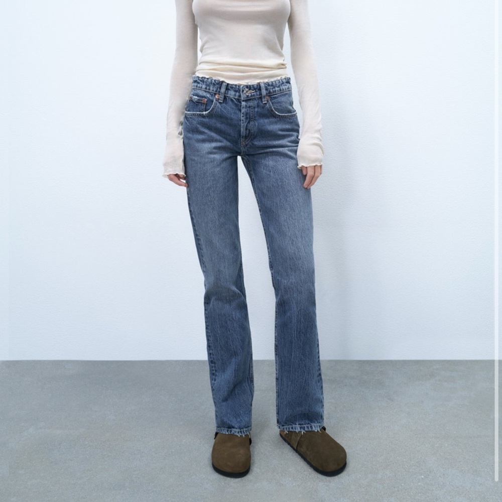 Zara straight leg jeans